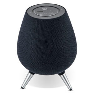 Boxa activa Bluetooth de interior Electromures Sonora EM 1030, alimentare retea AC, 7 difuzoare originale Harman Kardon, Negru, Resigilat/Reconditionat